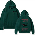 🖤 Sudadera “Look Mom I Can Fly” – Estilo Urbano Premium 🖤