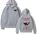 🖤 Sudadera “Look Mom I Can Fly” – Estilo Urbano Premium 🖤