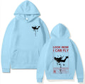 🖤 Sudadera “Look Mom I Can Fly” – Estilo Urbano Premium 🖤