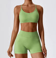 ✨ Conjunto YogaFit Pro – Top & Shorts ✨
